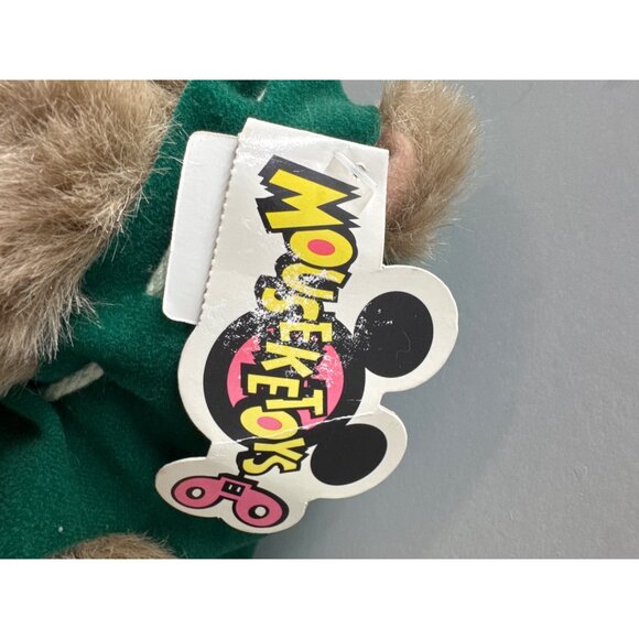 Vintage 1991 Mouseketoys Ewok Plush Teddy Bear Stuffed Animal With Green Cape 11 - Picture 2 of 10